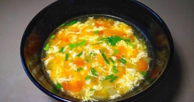 яєчний суп при подагрі