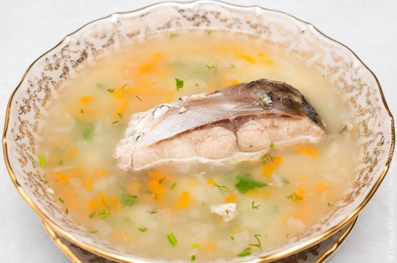 рибний суп для дієти 6 пелюсток