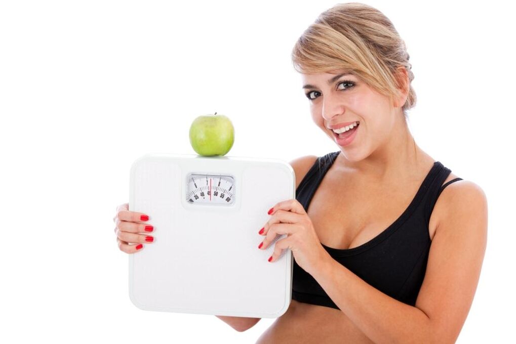яблуко для схуднення на лінивій дієті