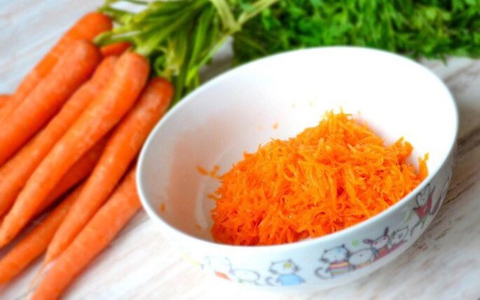 терта морква на сніданок японської дієти